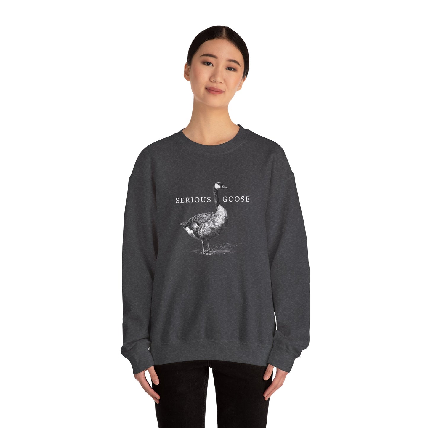 Serious Goose Crewneck Sweatshirt