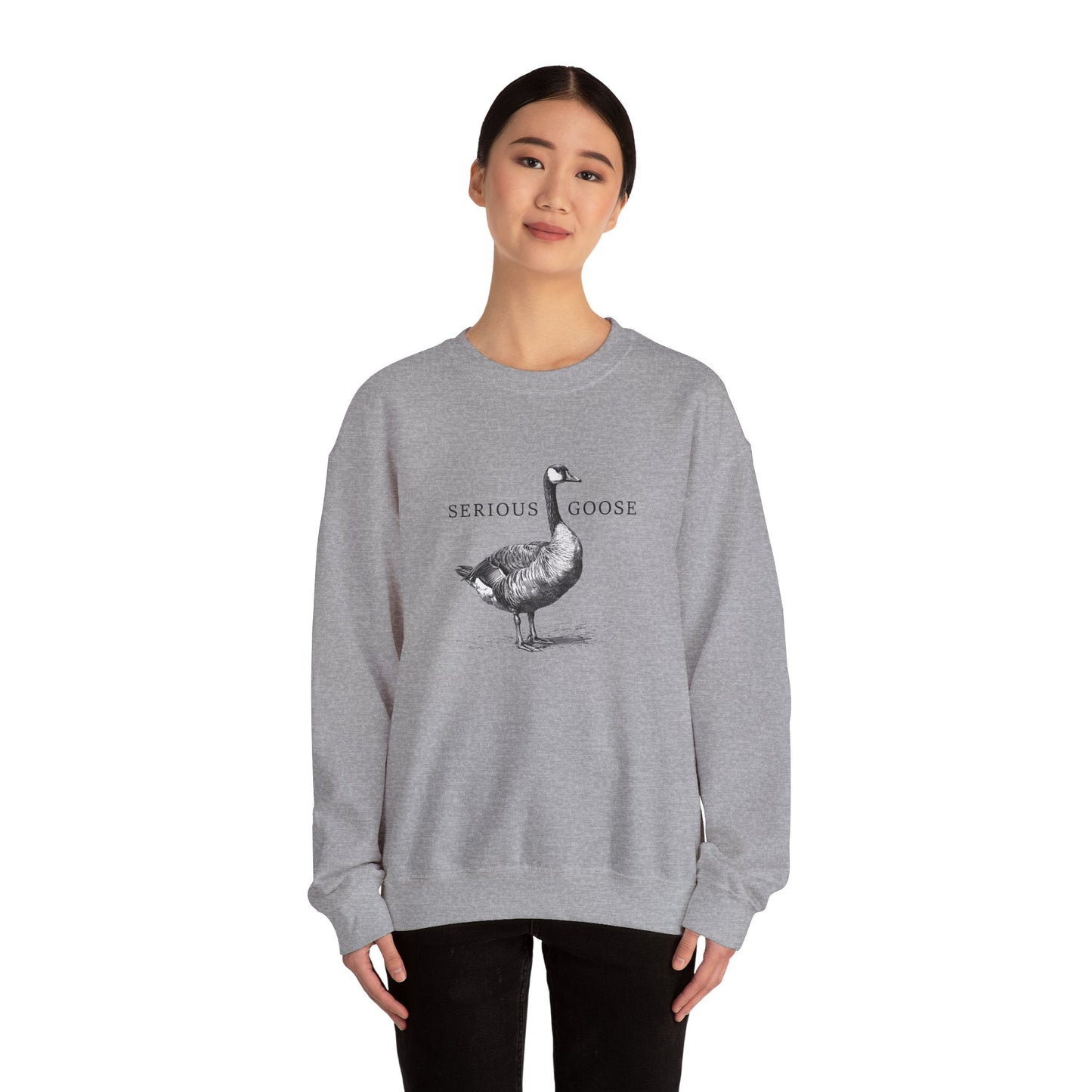 Serious Goose Crewneck Sweatshirt
