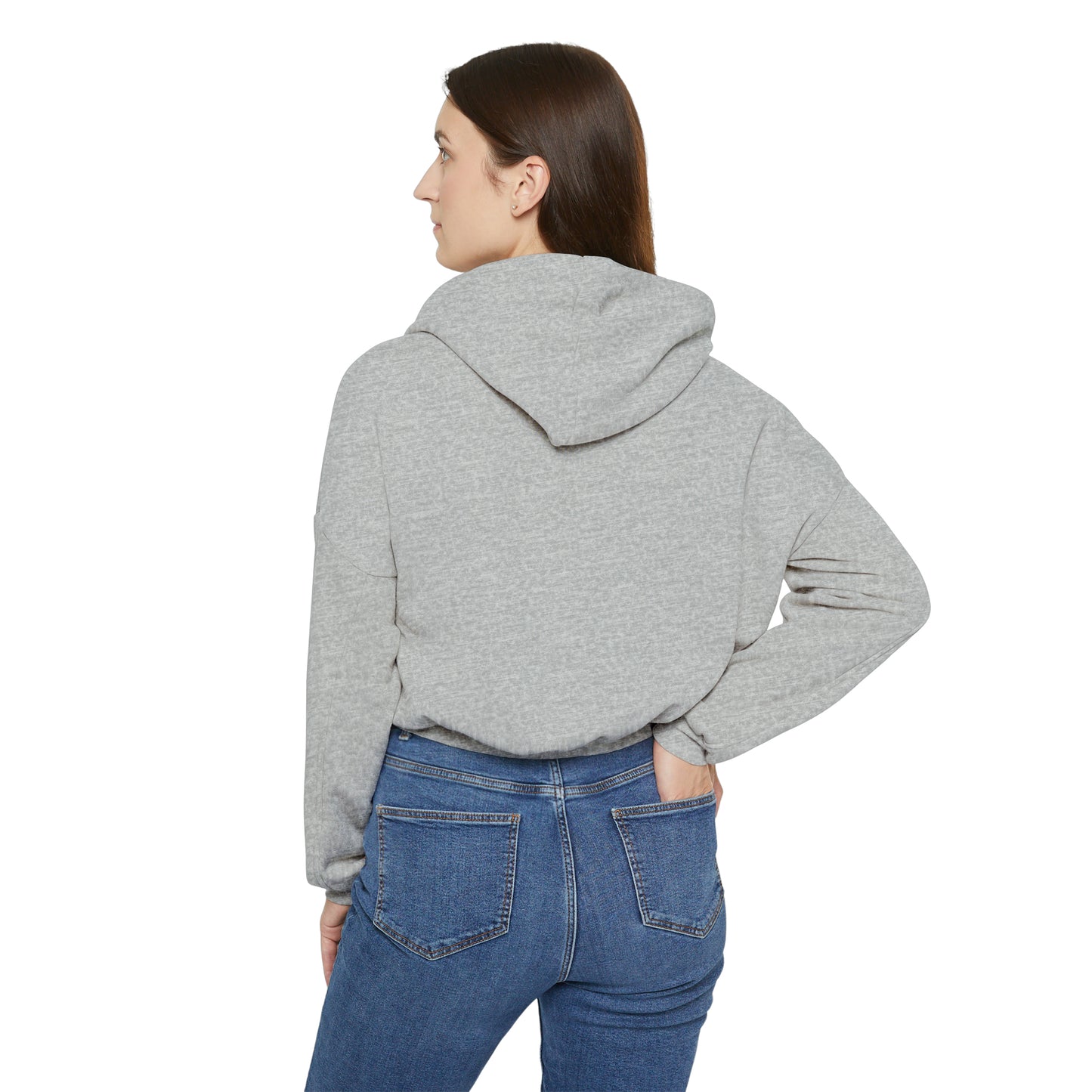 "Sling Yer Pearls!" Women's Cinched Bottom Hoodie