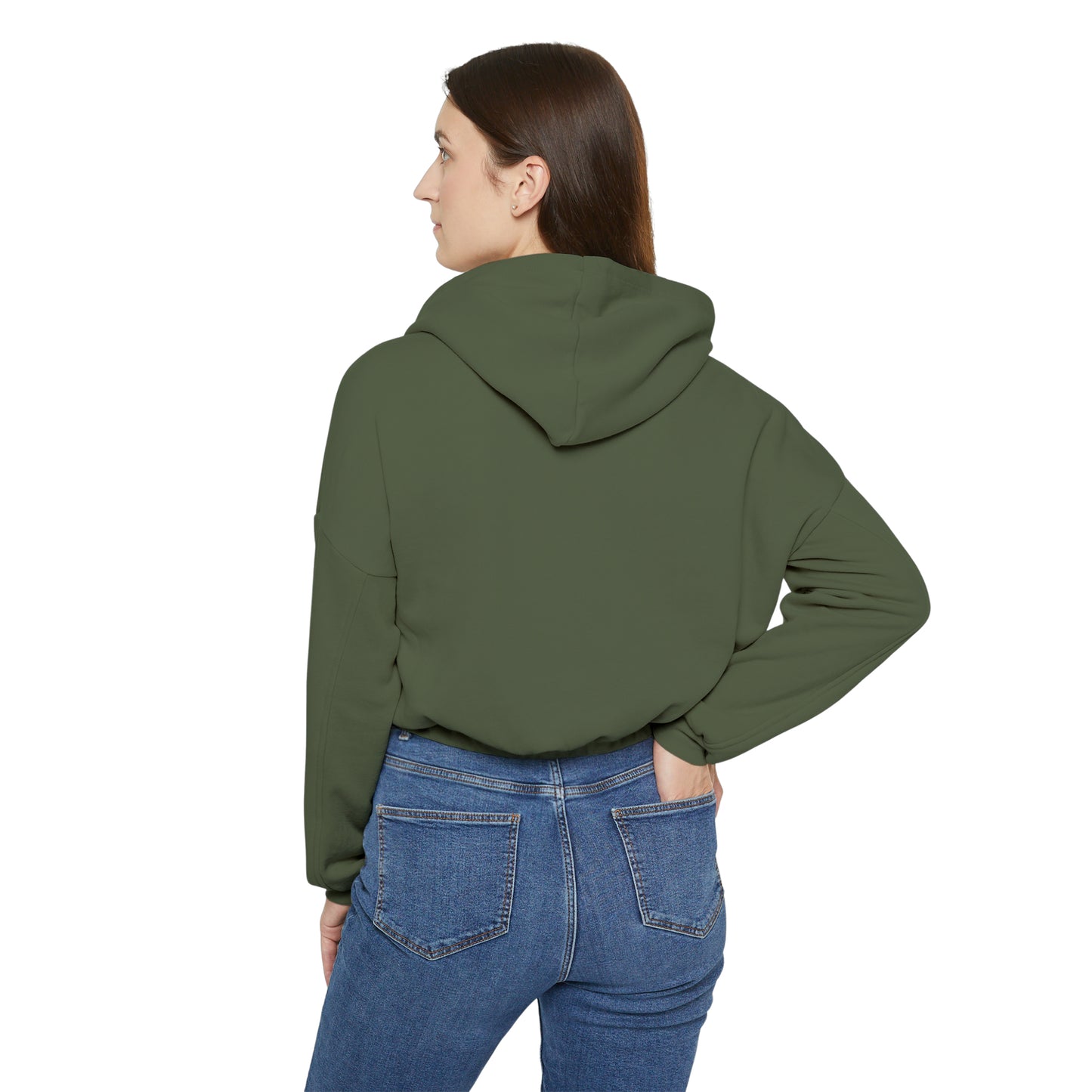 "Sling Yer Pearls!" Women's Cinched Bottom Hoodie